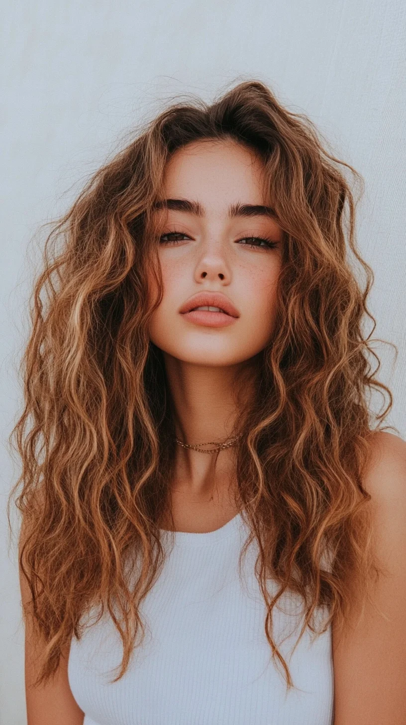 Effortlessly Bold Embrace the Allure of Luscious Beachy Waves