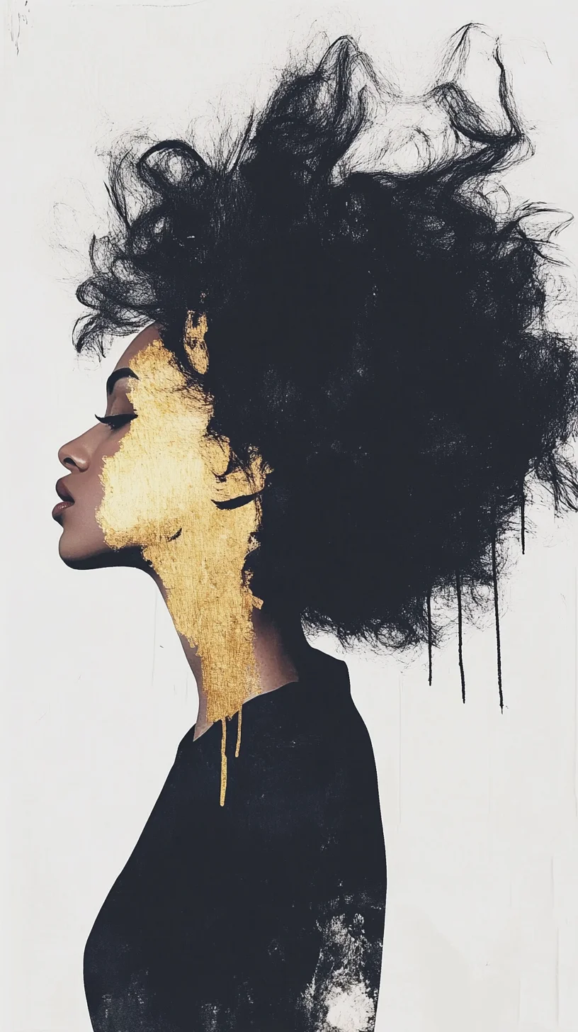 Effortlessly Bold The Artful Crown of Natural Textured Hair