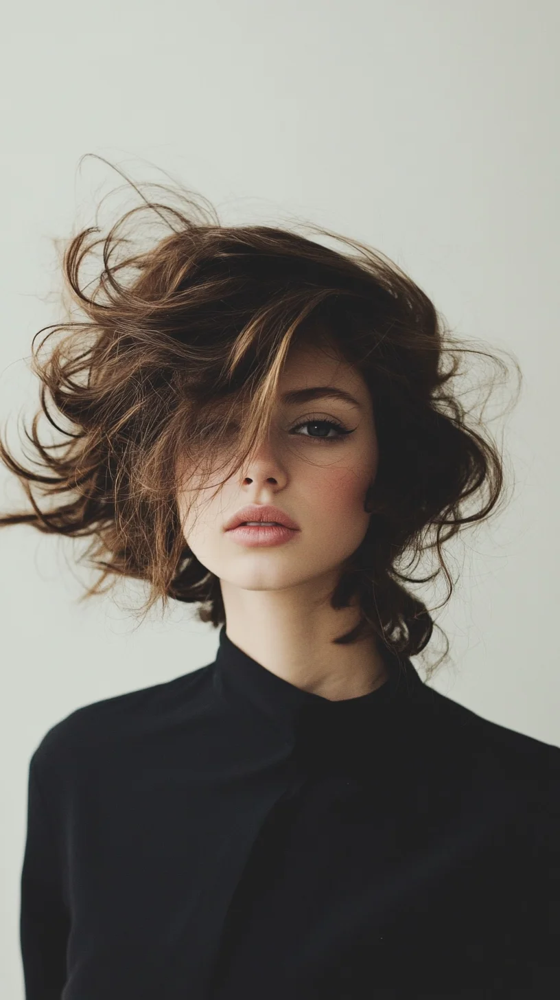 Effortlessly Bold The Chic Tousled Bob