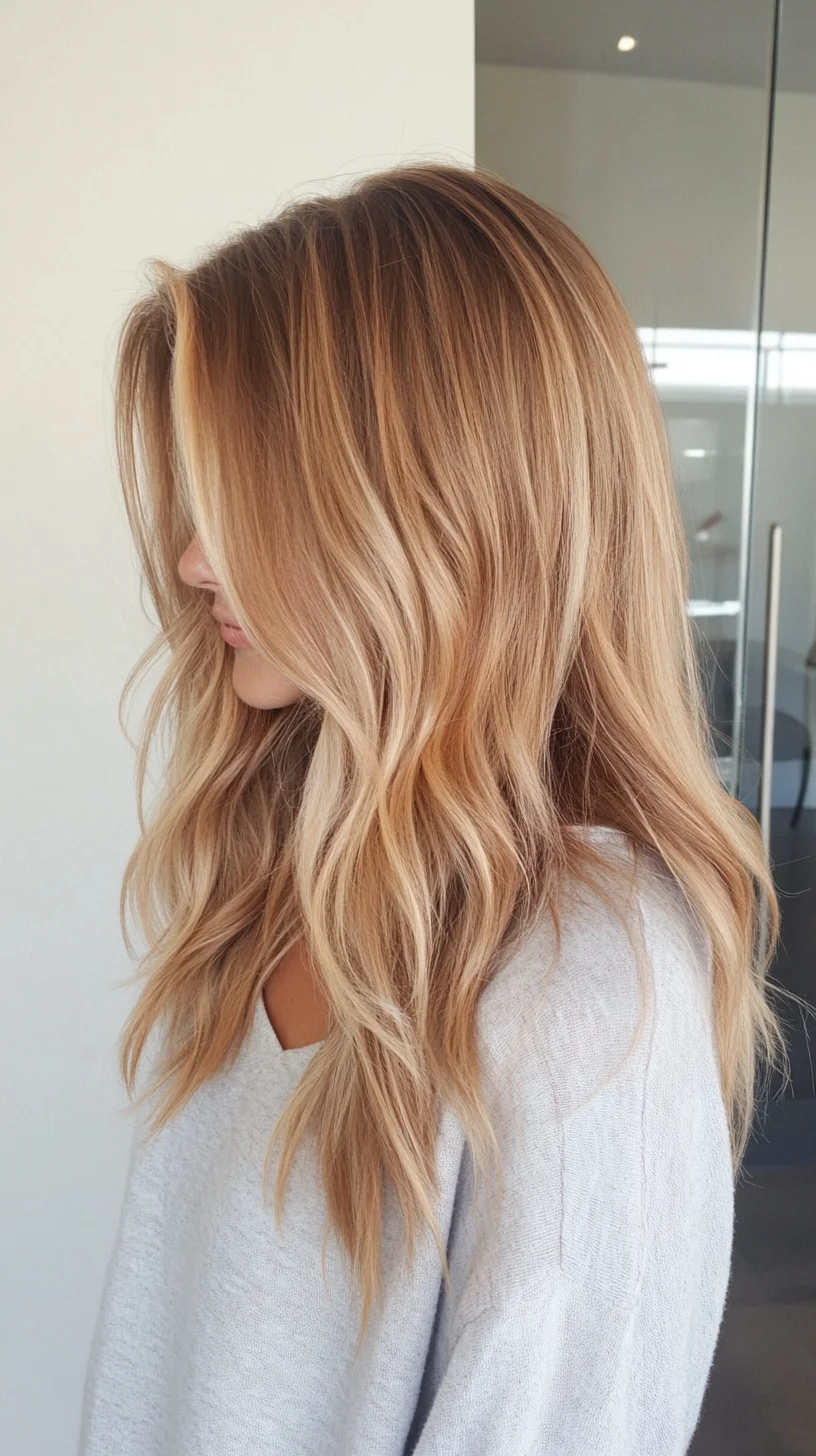 Effortlessly Chic Beach Waves: A Perfect Blend of Volume and Texture