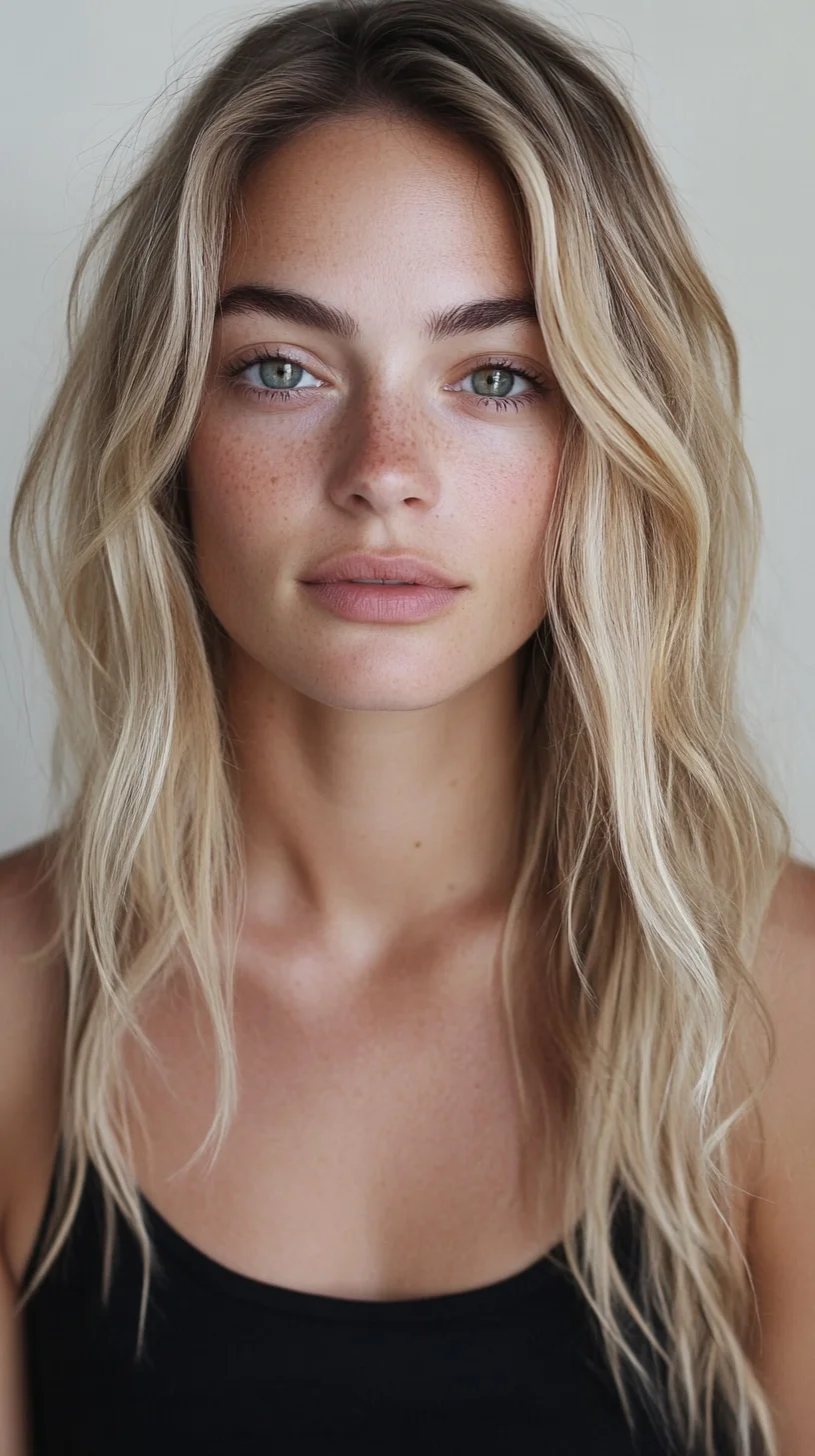 Effortlessly Chic Beach Waves: The Perfect Blend of Relaxed and Radiant