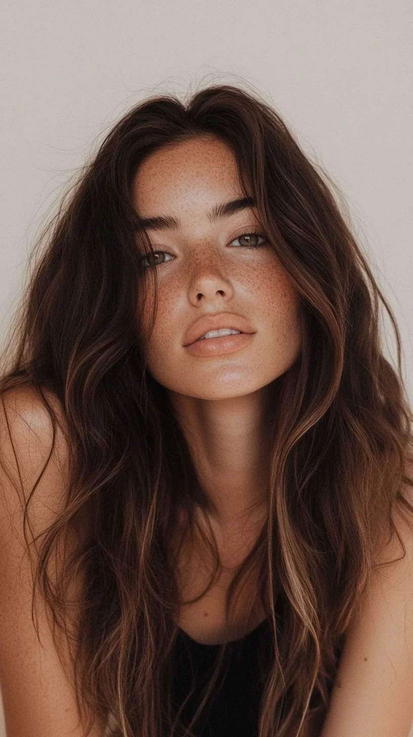 Effortlessly Chic Beach Waves: The Perfect Blend of Texture and Volume