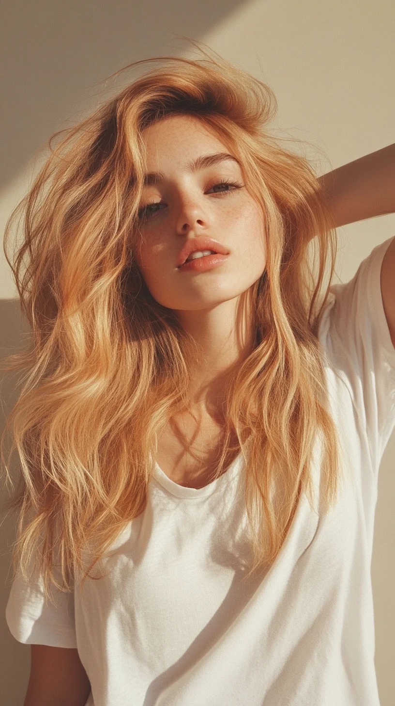 Effortlessly Chic Beach Waves: The Perfect Blend of Volume and Texture