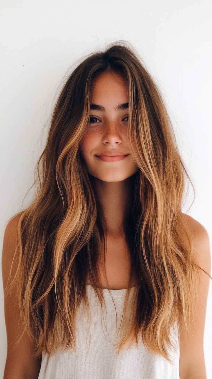 Effortlessly Chic Beach Waves: The Perfect Casual Hairstyle