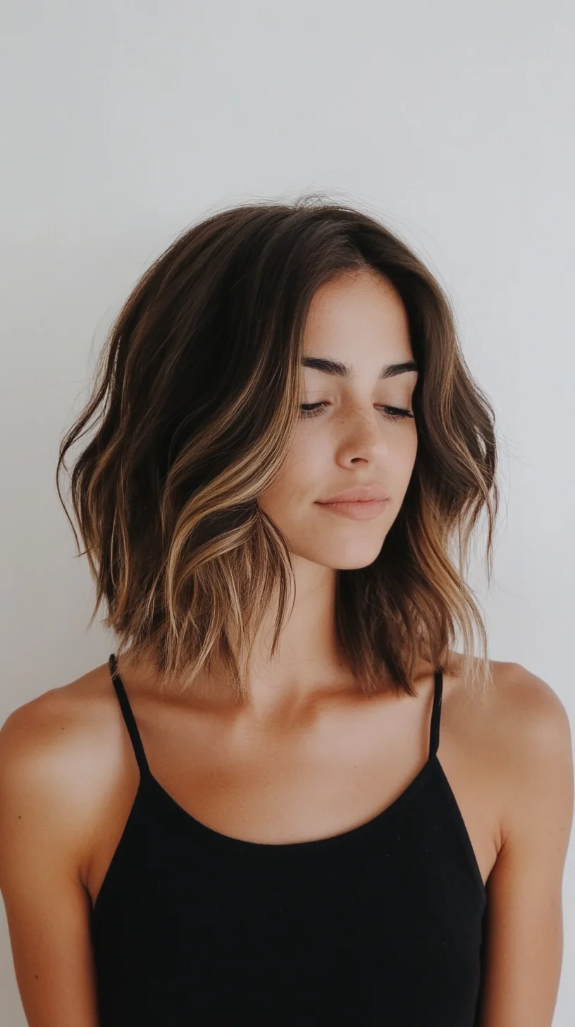 Effortlessly Chic Beach Waves The Perfect Modern Lob