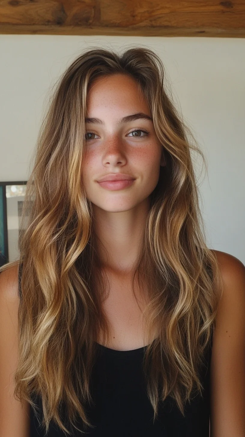 Effortlessly Chic Beach Waves: The Ultimate Tousled Look