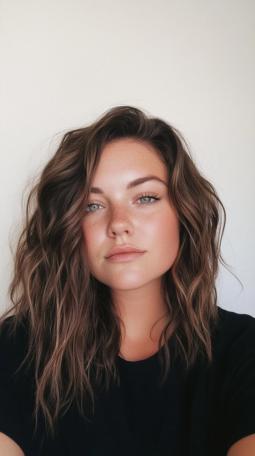 Effortlessly Chic Beachy Waves for a Natural Look