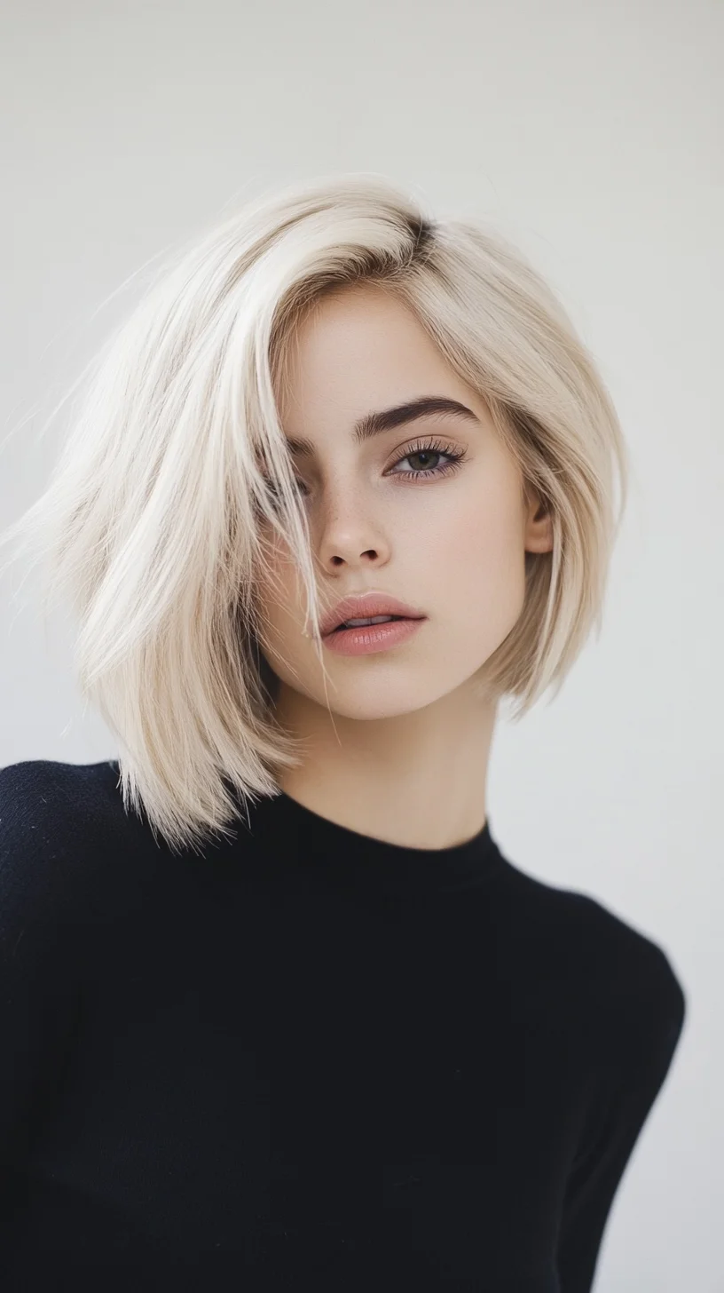 Effortlessly Chic Blunt Bob The Ultimate Stylish Statement