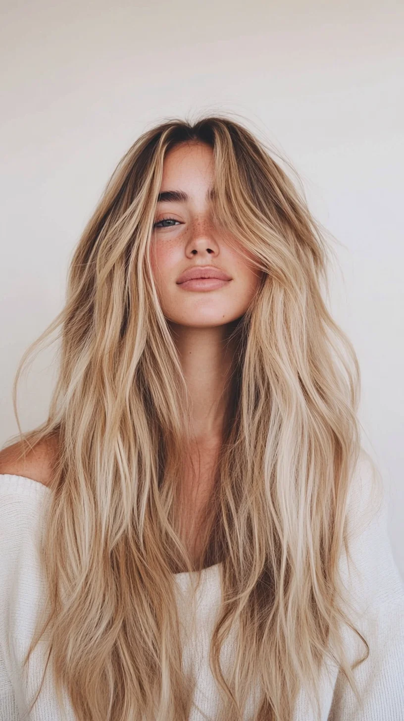 Effortlessly Chic: Bohemian Waves for a Natural Glam Look