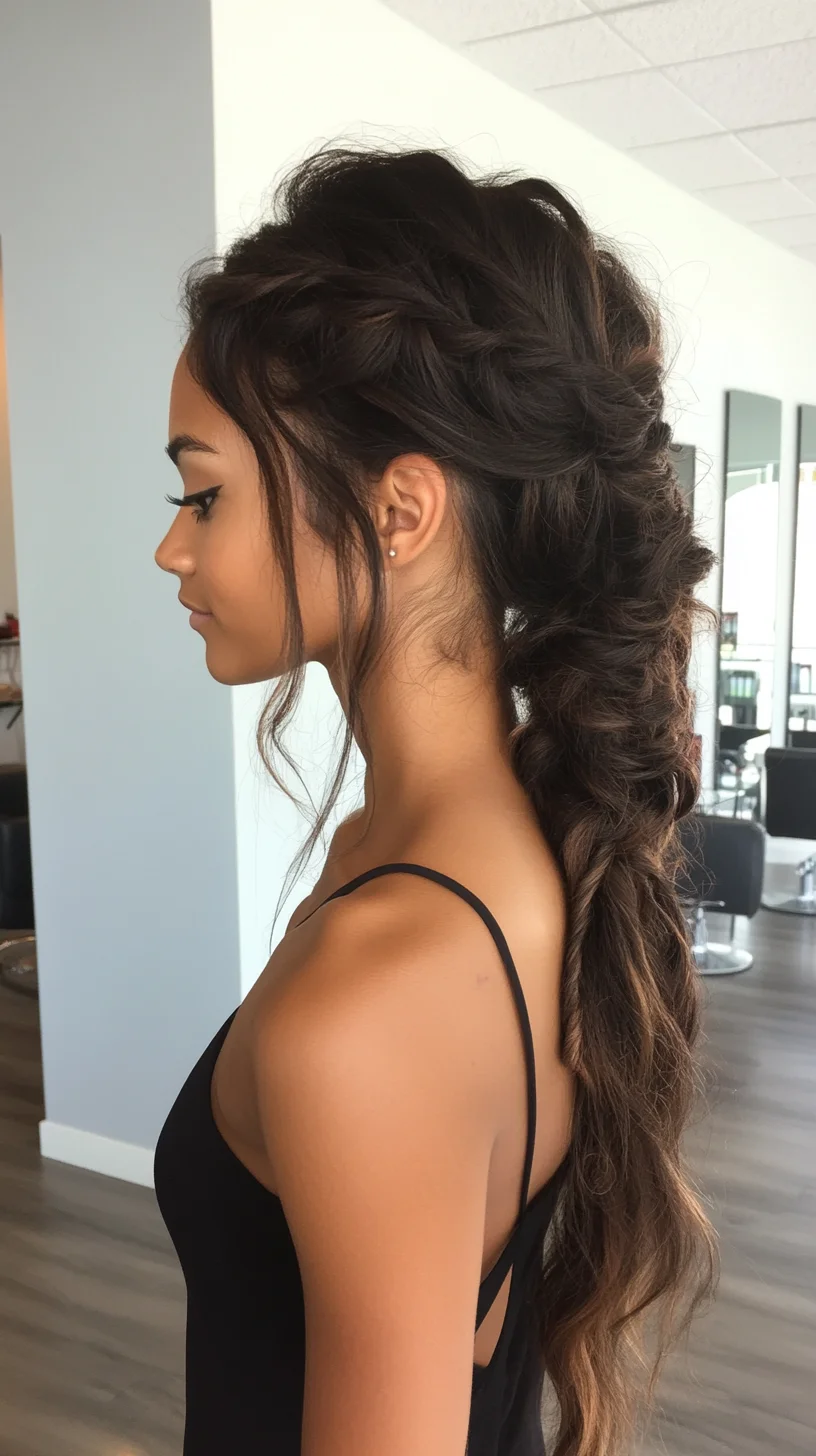 Effortlessly Chic Boho-Luxe Braid for Stunning Style