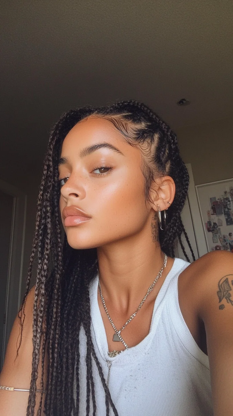 Effortlessly Chic Box Braids A Timeless Beauty Statement