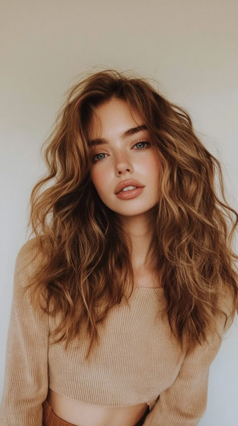 Effortlessly Chic: Embrace the Beachy Waves!