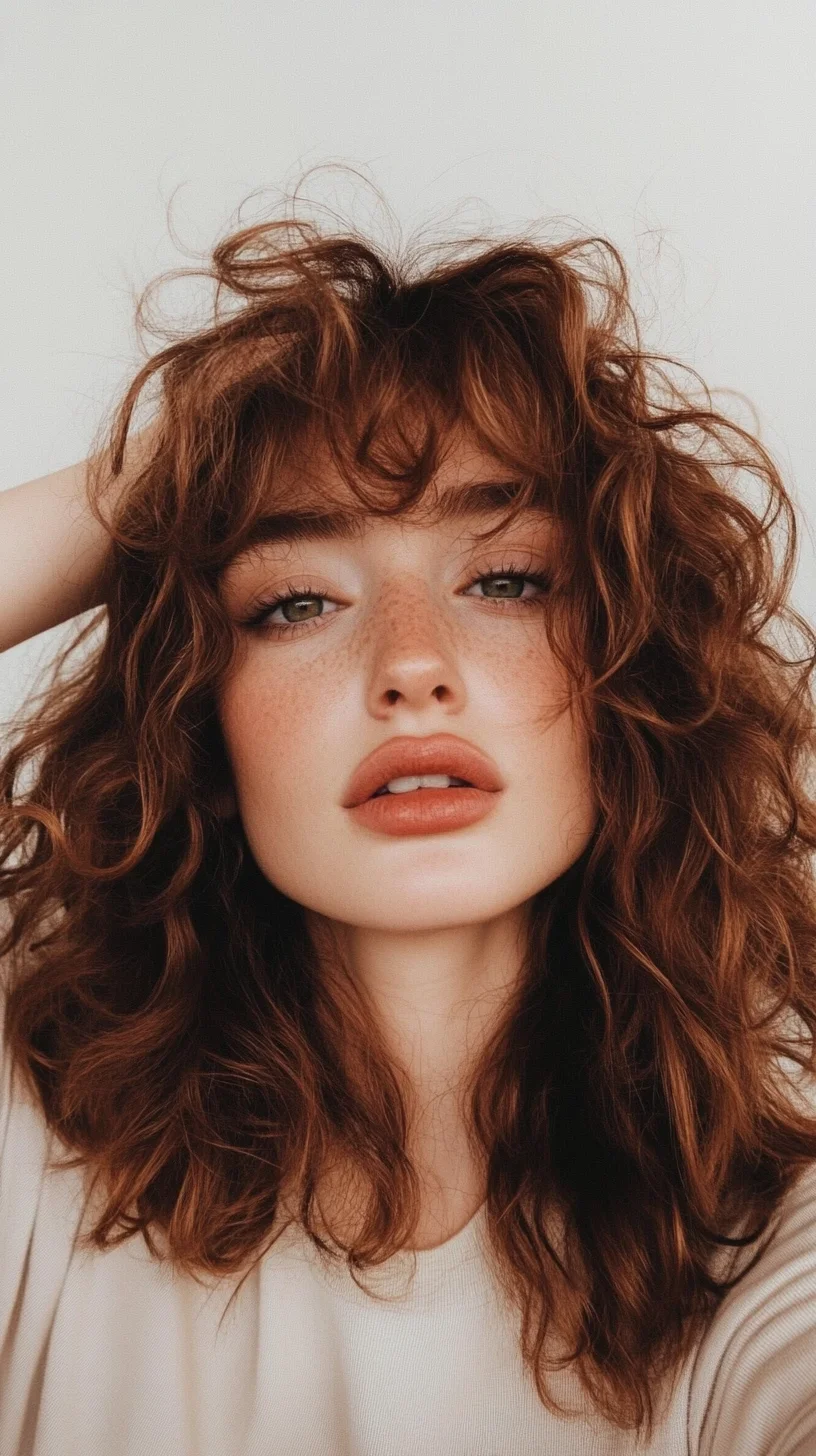 Effortlessly Chic Embrace the Bouncy, Frizz-Free Curls