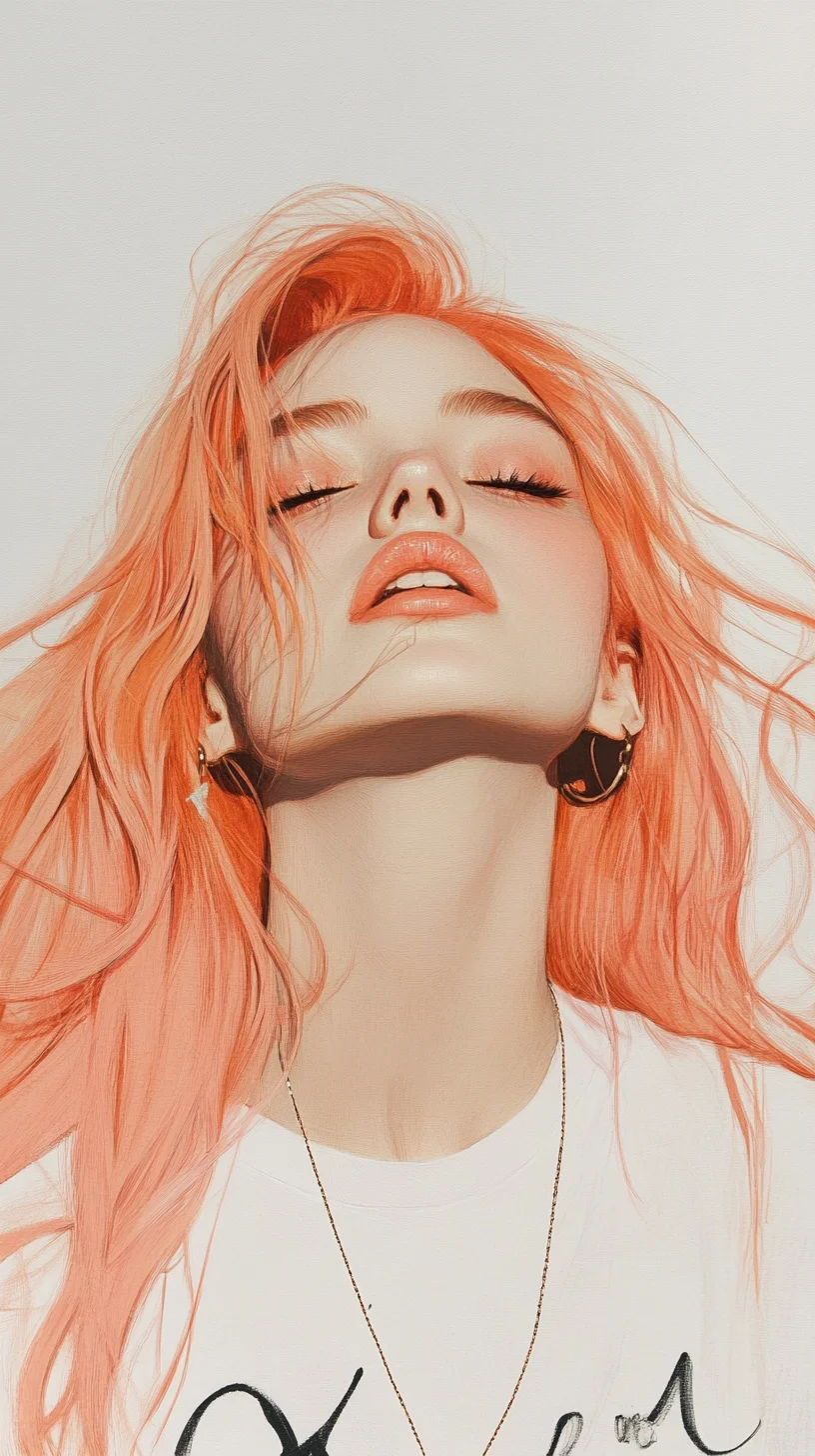 Effortlessly Chic Embrace the Dreamy Vibes of Soft Coral Waves