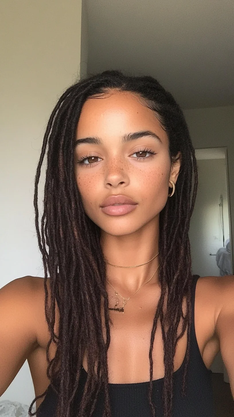 Effortlessly Chic: Embrace the Free Spirit with Stylish Dreadlocks