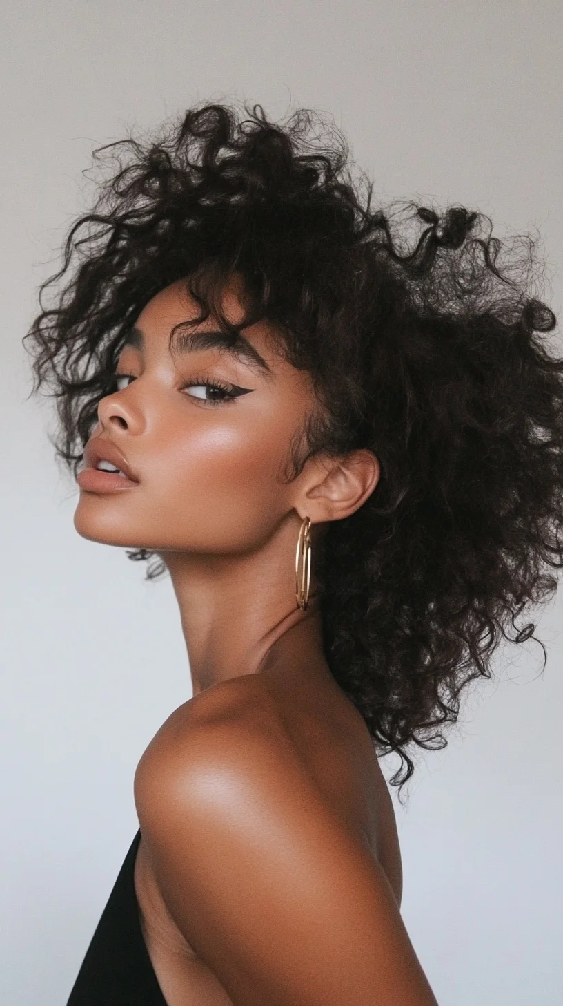 Effortlessly Chic: Embrace the Lush Curls and Volume!