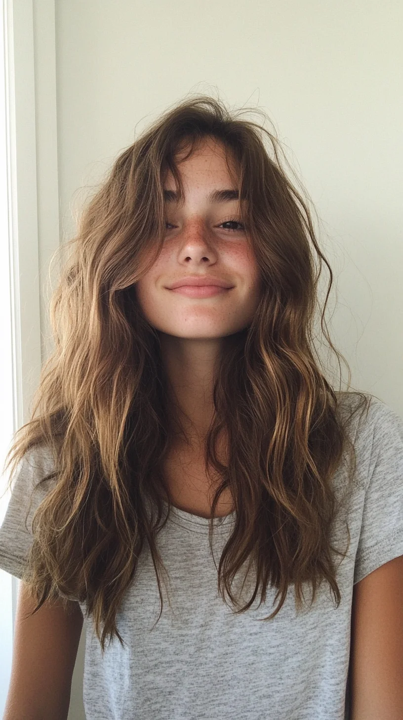 Effortlessly Chic: Embrace the Messy Waves Hairstyle