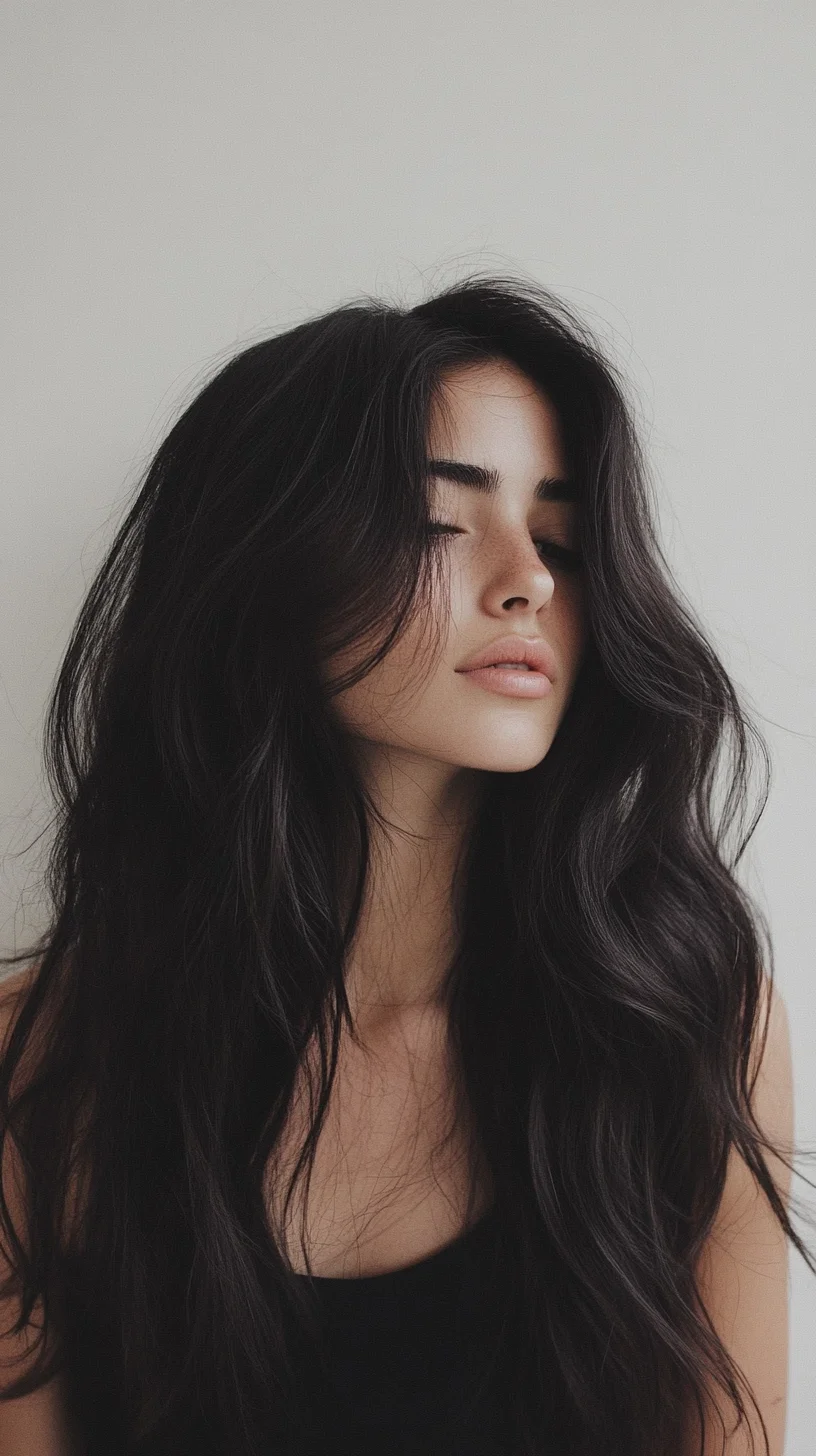 Effortlessly Chic: Embrace the Romantic Waves of This Luscious Hairstyle