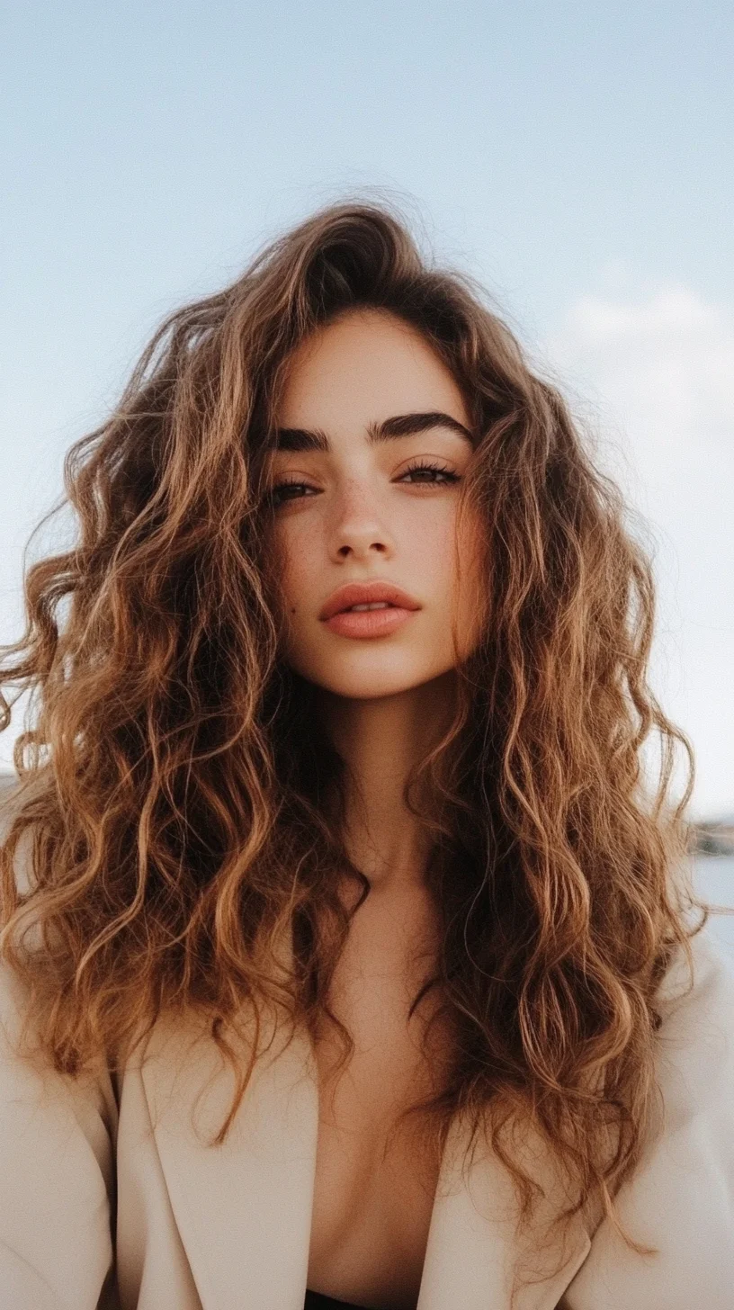 Effortlessly Chic Embrace Your Natural Curls with Luscious Volume