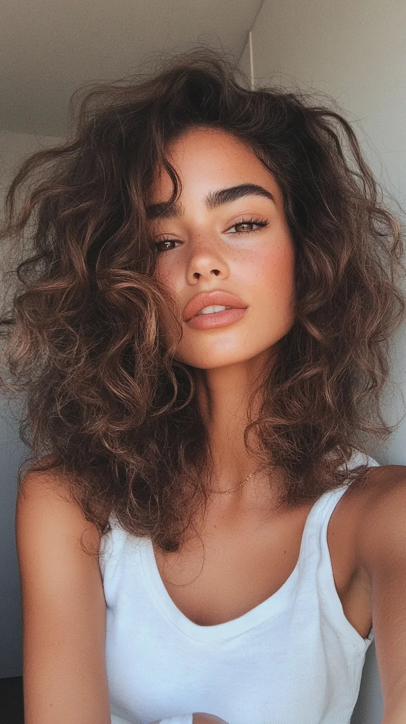 Effortlessly Chic Embrace Your Natural Curls with Volume and Style