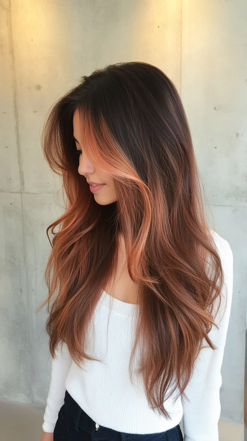 Effortlessly Chic: Long, Loose Waves with Subtle Highlights