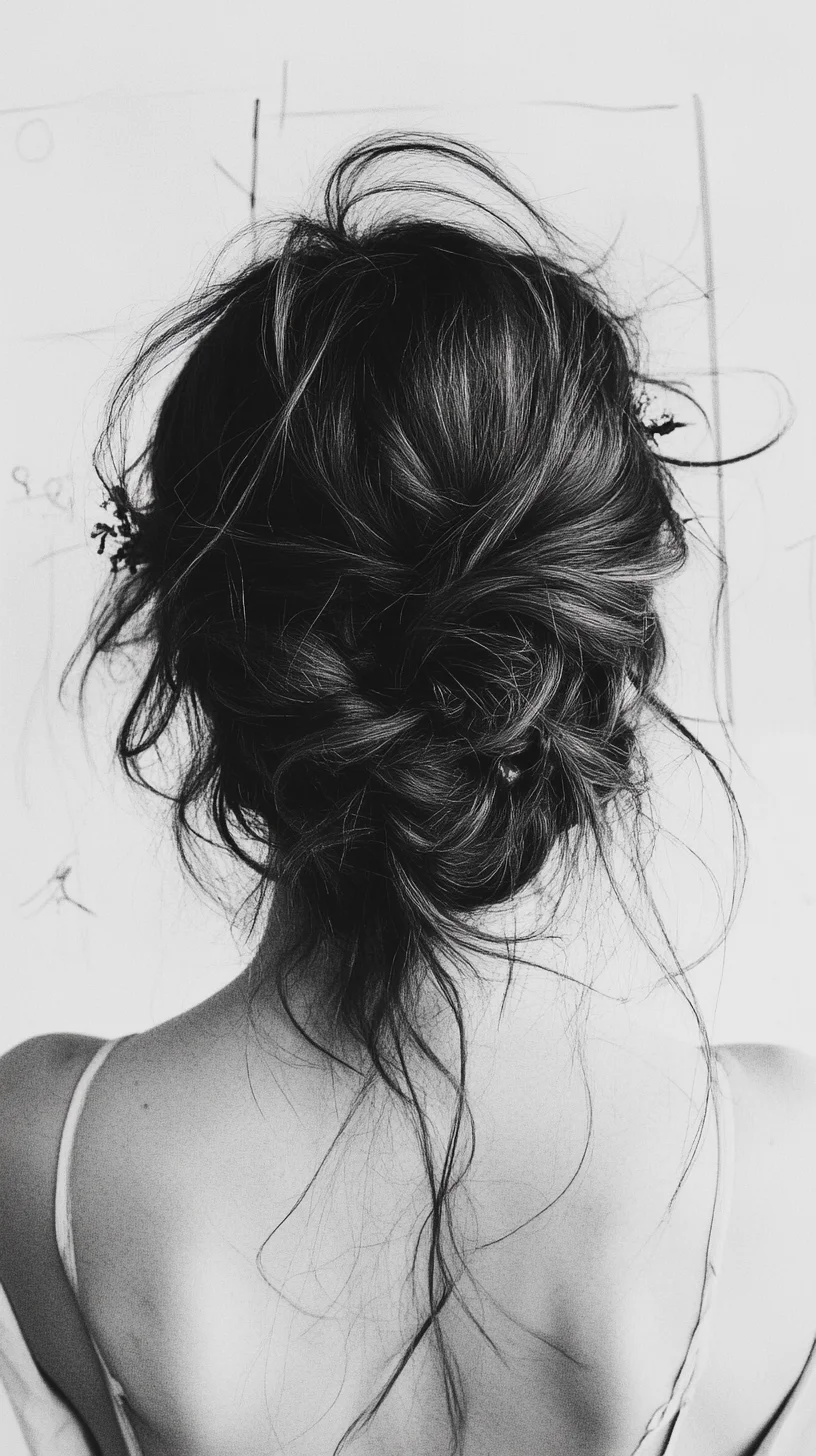 Effortlessly Chic Messy Bun Embrace Elegance with a Relaxed Twist