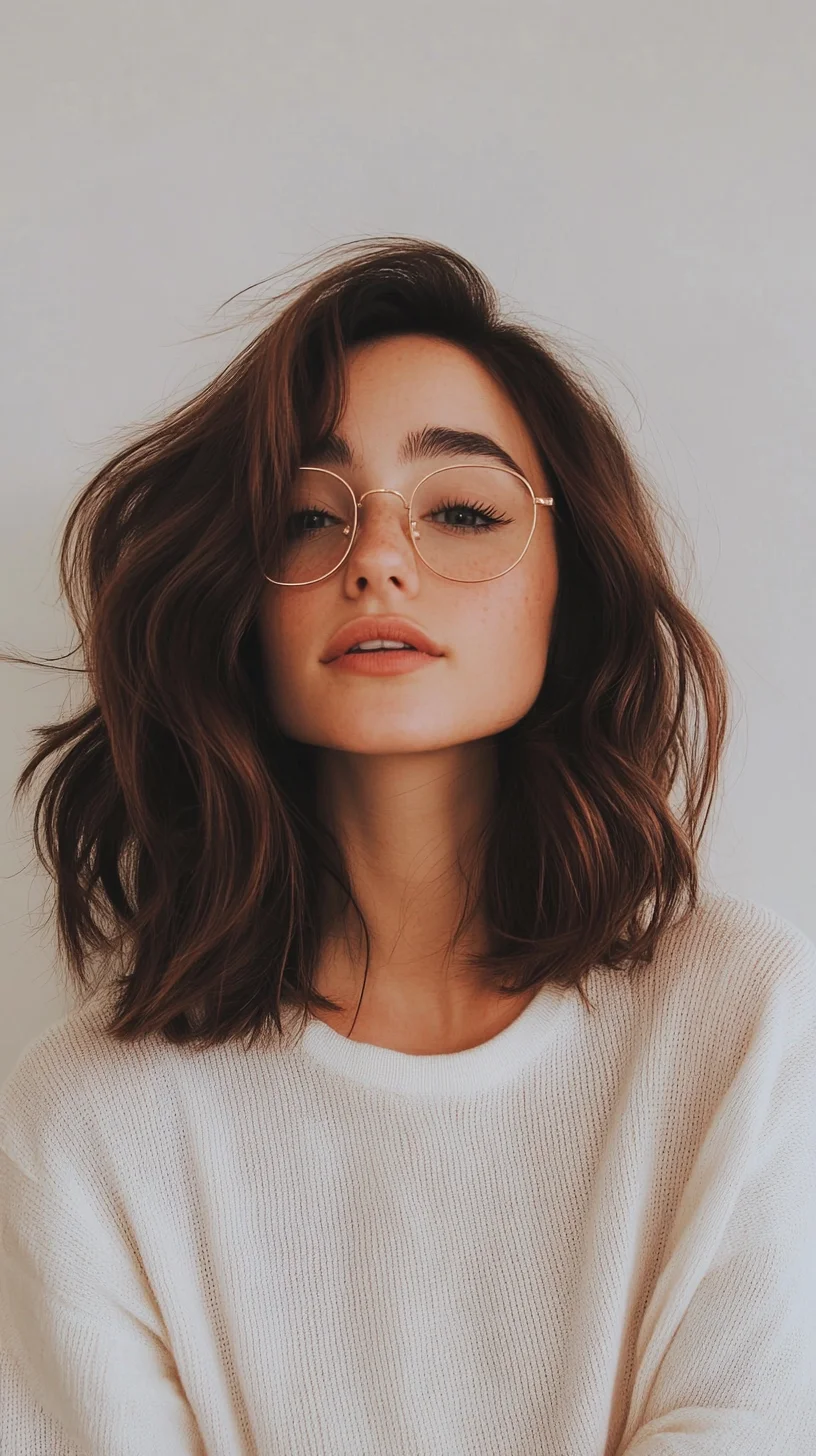 Effortlessly Chic Textured Lob The Perfect Blend of Style and Ease