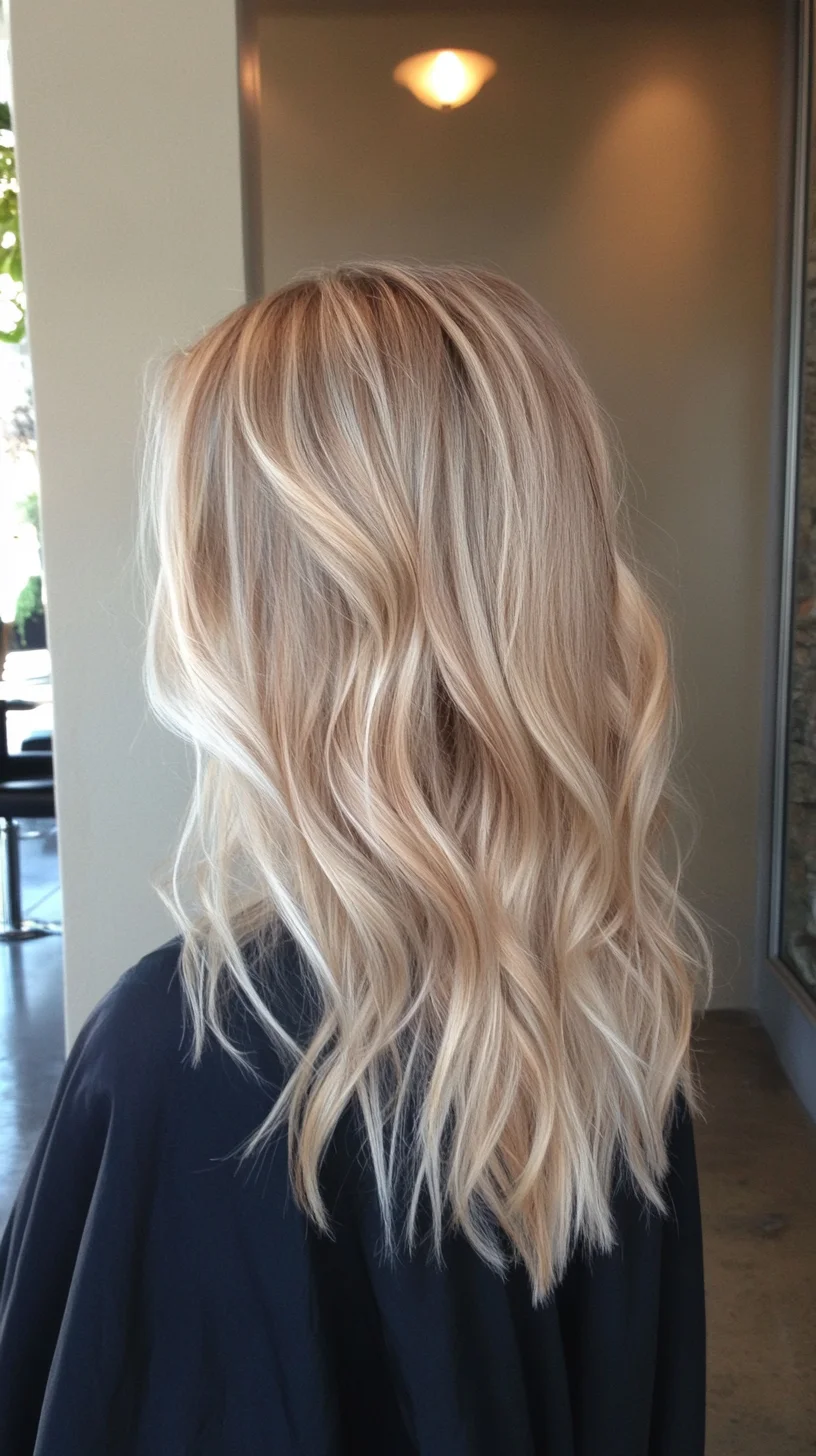 Effortlessly Chic: The Beachy Wave Lob