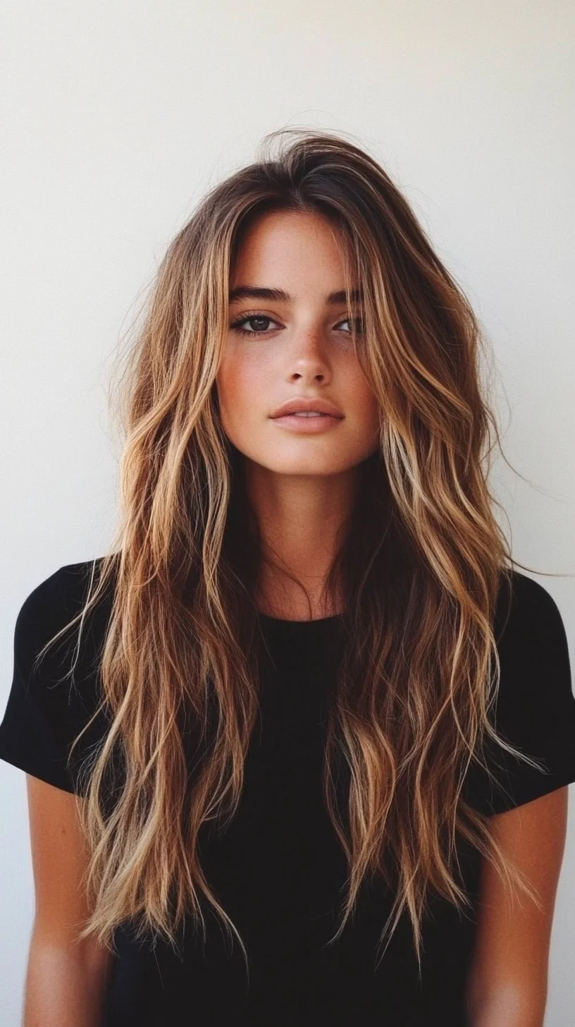 Effortlessly Chic: The Beachy Wave Long Lock Look