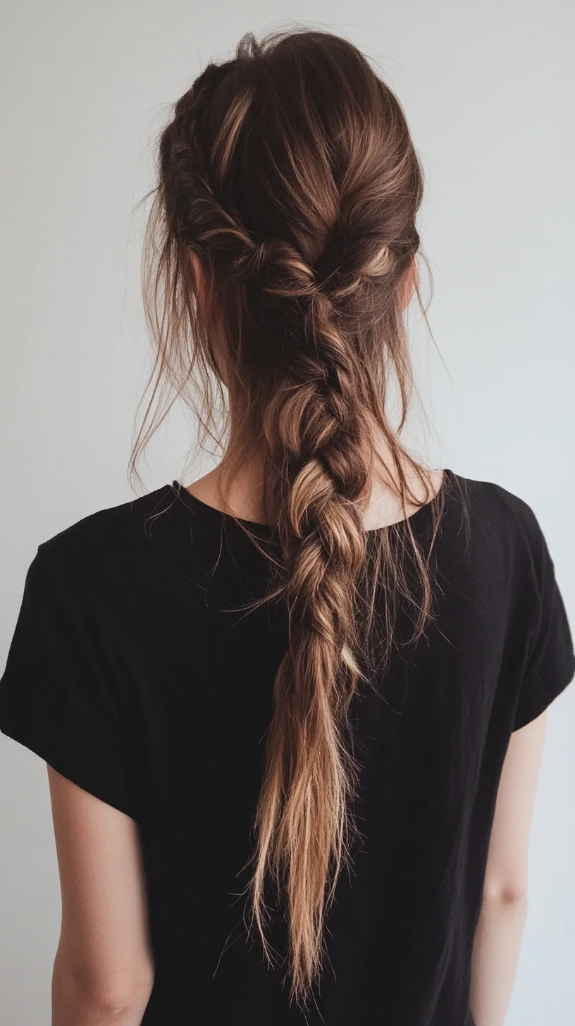 Effortlessly Chic The Bohemian Braided Beauty