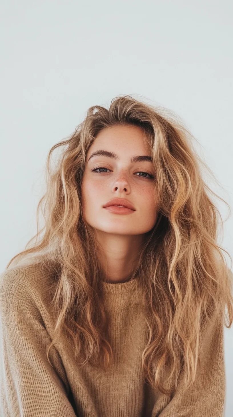 Effortlessly Chic: The Boho Waves Hairstyle