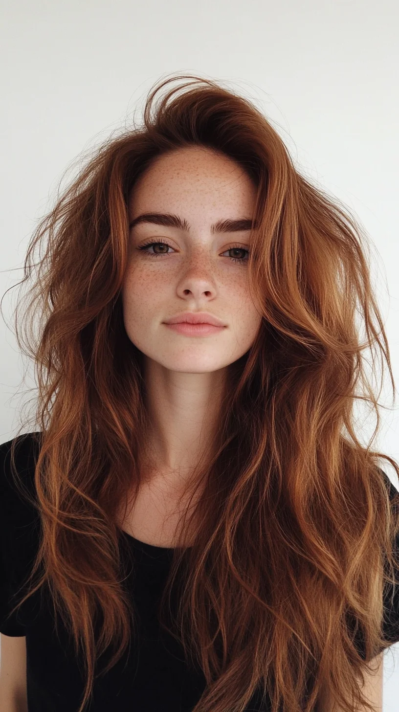 Effortlessly Chic: The Bouncy Messy Mane