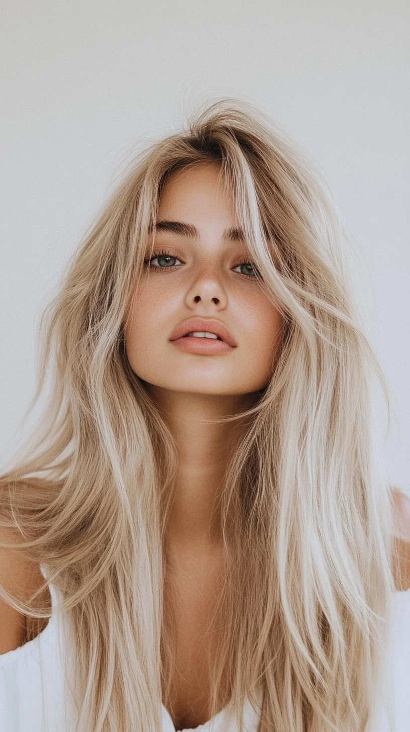 Effortlessly Chic: The Dreamy Layered Beach Waves