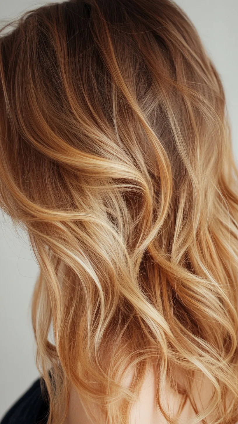 Effortlessly Chic: The Dreamy Wavy Ombre