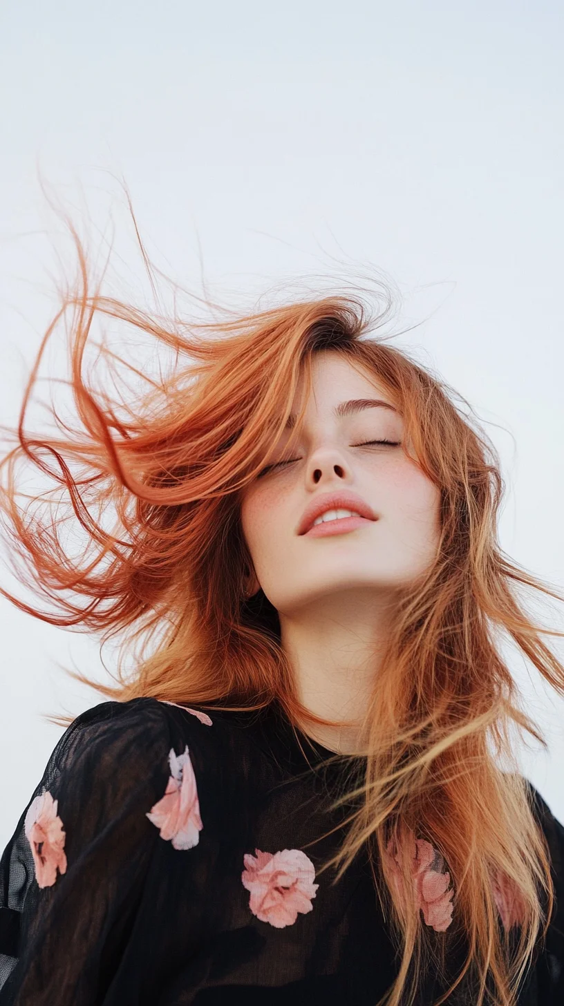 Effortlessly Chic The Elegant Flow of Wind-Swept Waves