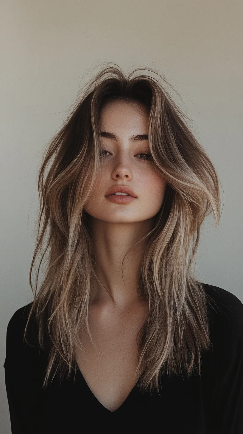 Effortlessly Chic The Exquisite Long Layered Hairstyle