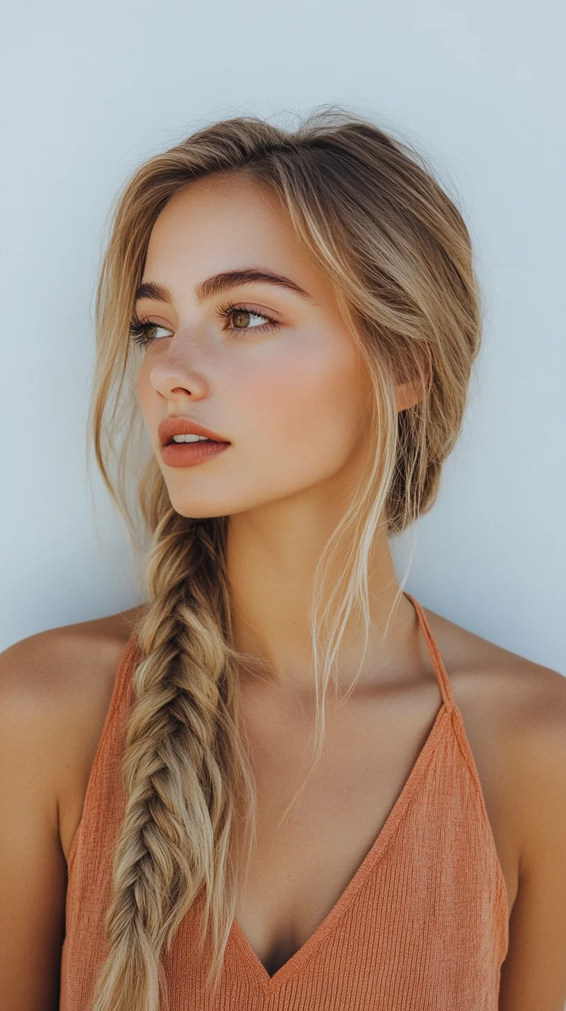 Effortlessly Chic The Flawless Loose Braid Thats Perfect for Any Occasion