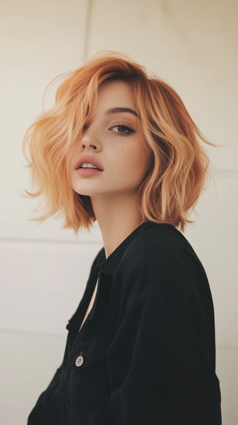 Effortlessly Chic The Flawless Wavy Bob for a Modern Look