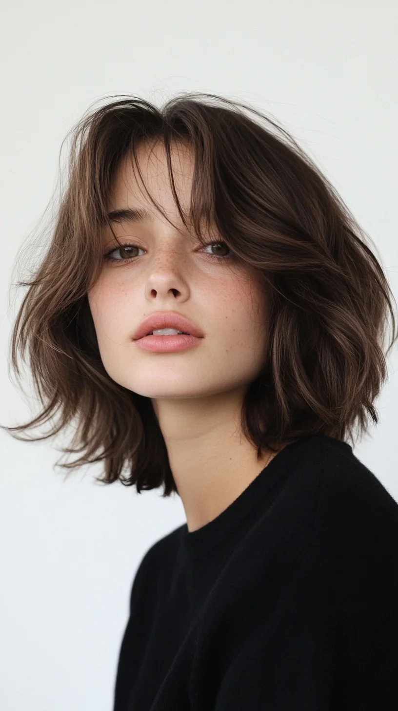 Effortlessly Chic The Flirty Textured Bob