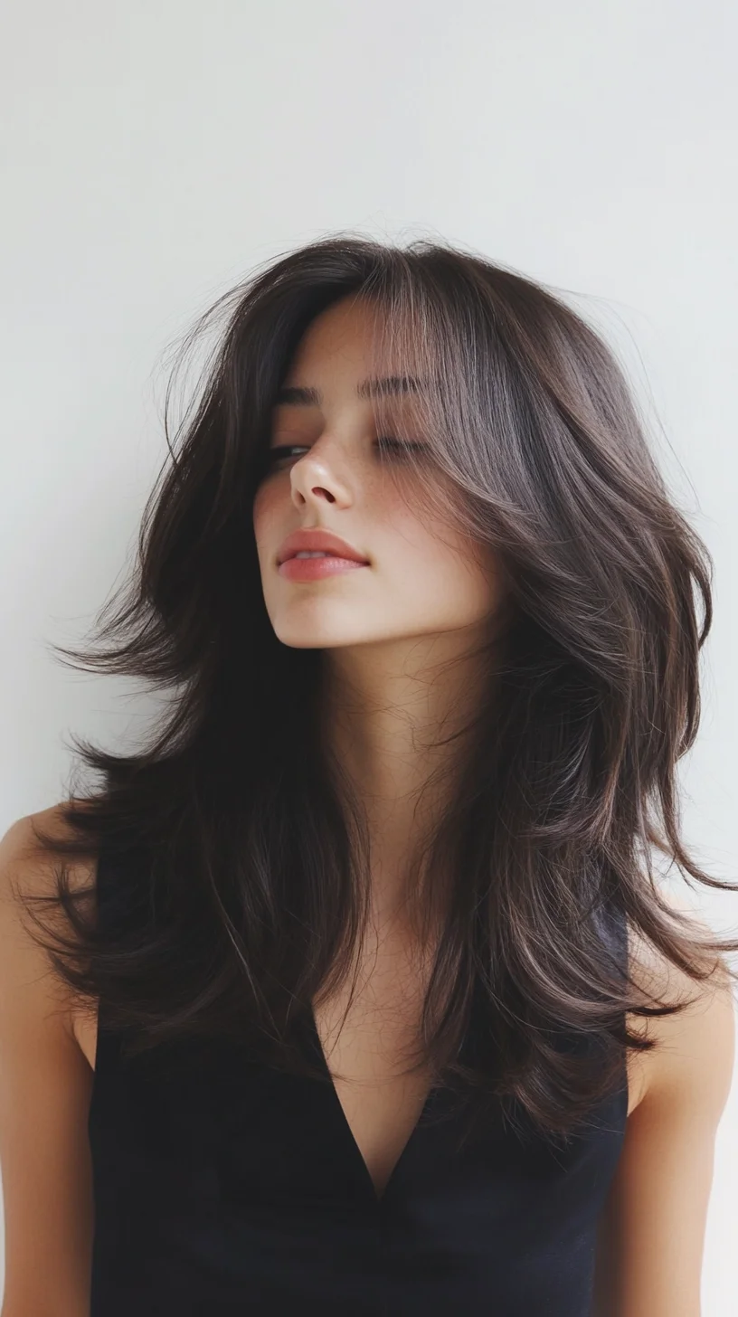 Effortlessly Chic The Layered Mid-Length Mane