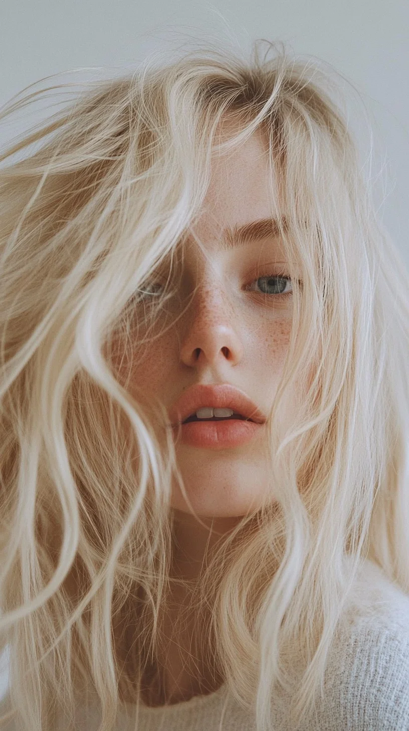 Effortlessly Chic: The Lived-In Blonde Waves