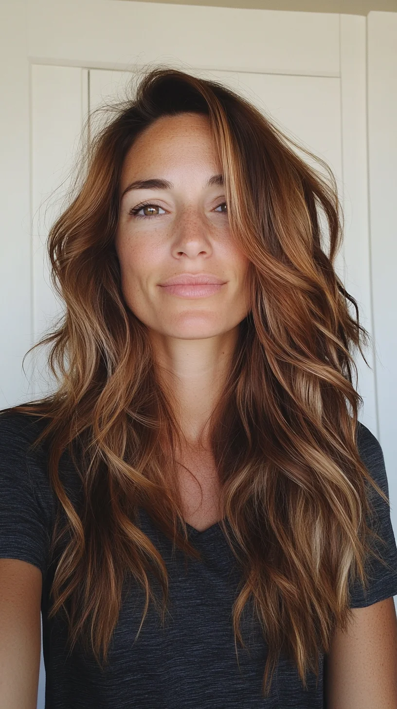 Effortlessly Chic: The Lived-In Wavy Hairstyle