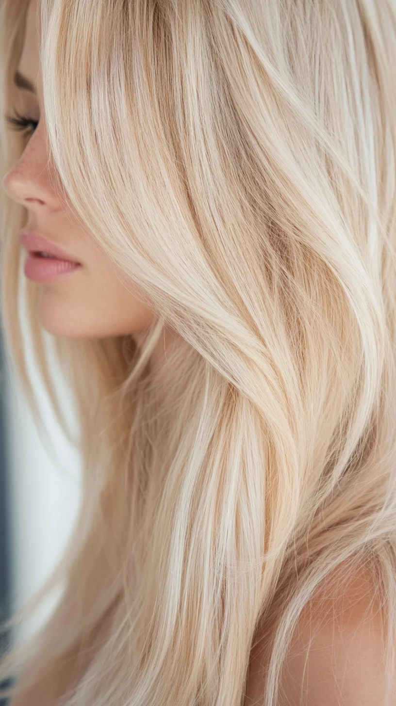 Effortlessly Chic: The Long, Beachy Blonde Waves