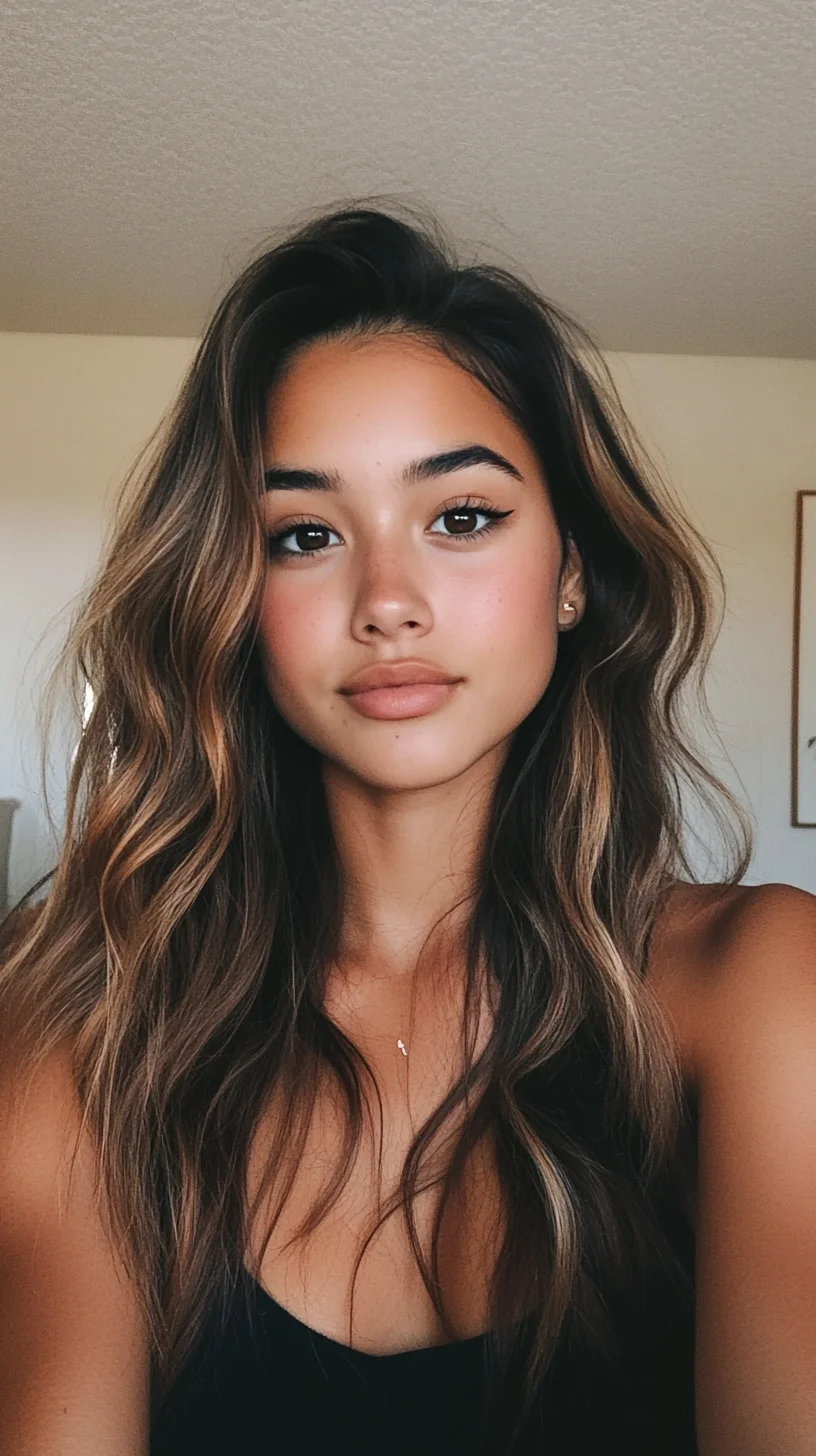 Effortlessly Chic: The Luscious Beach Wave Hairstyle