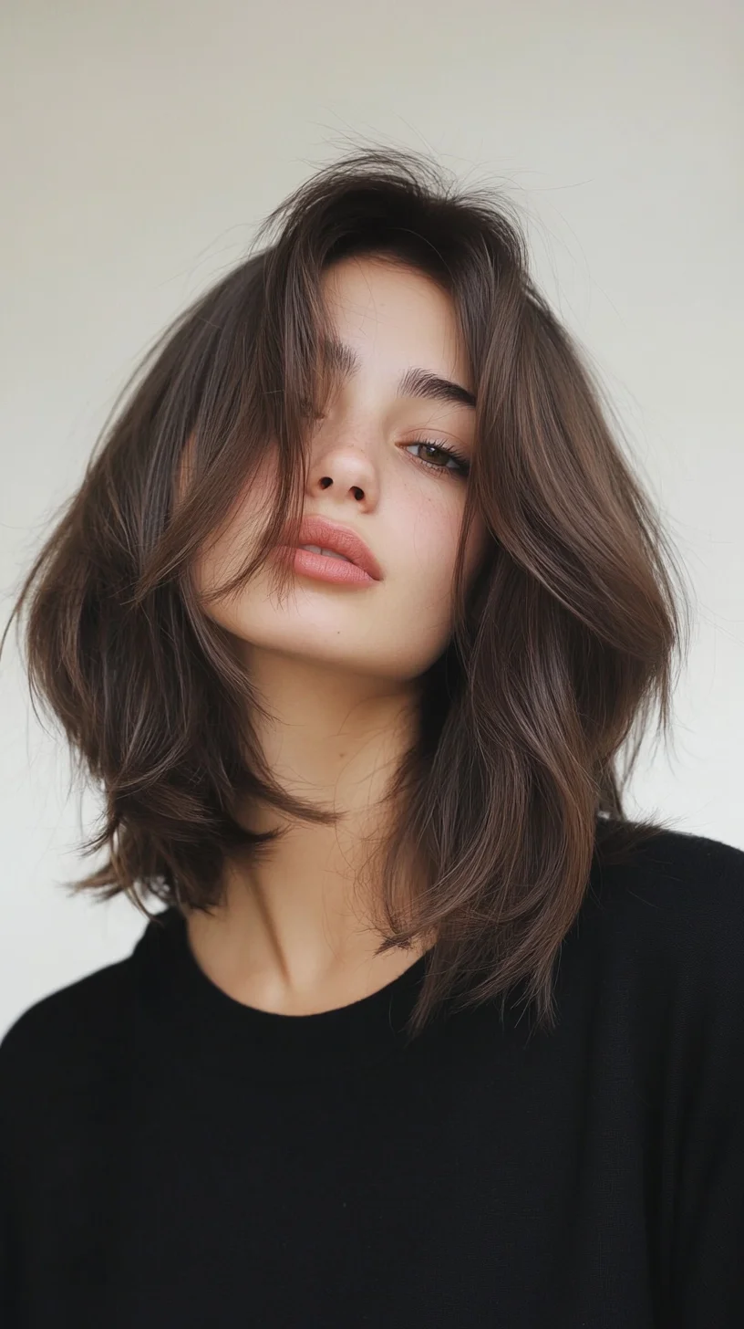 Effortlessly Chic: The Luscious Layered Lob