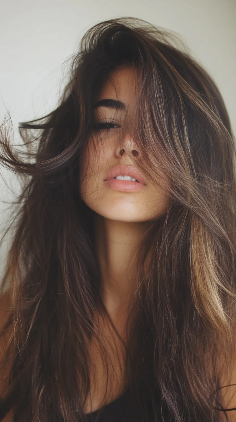 Effortlessly Chic: The Luscious Long Layered Mane