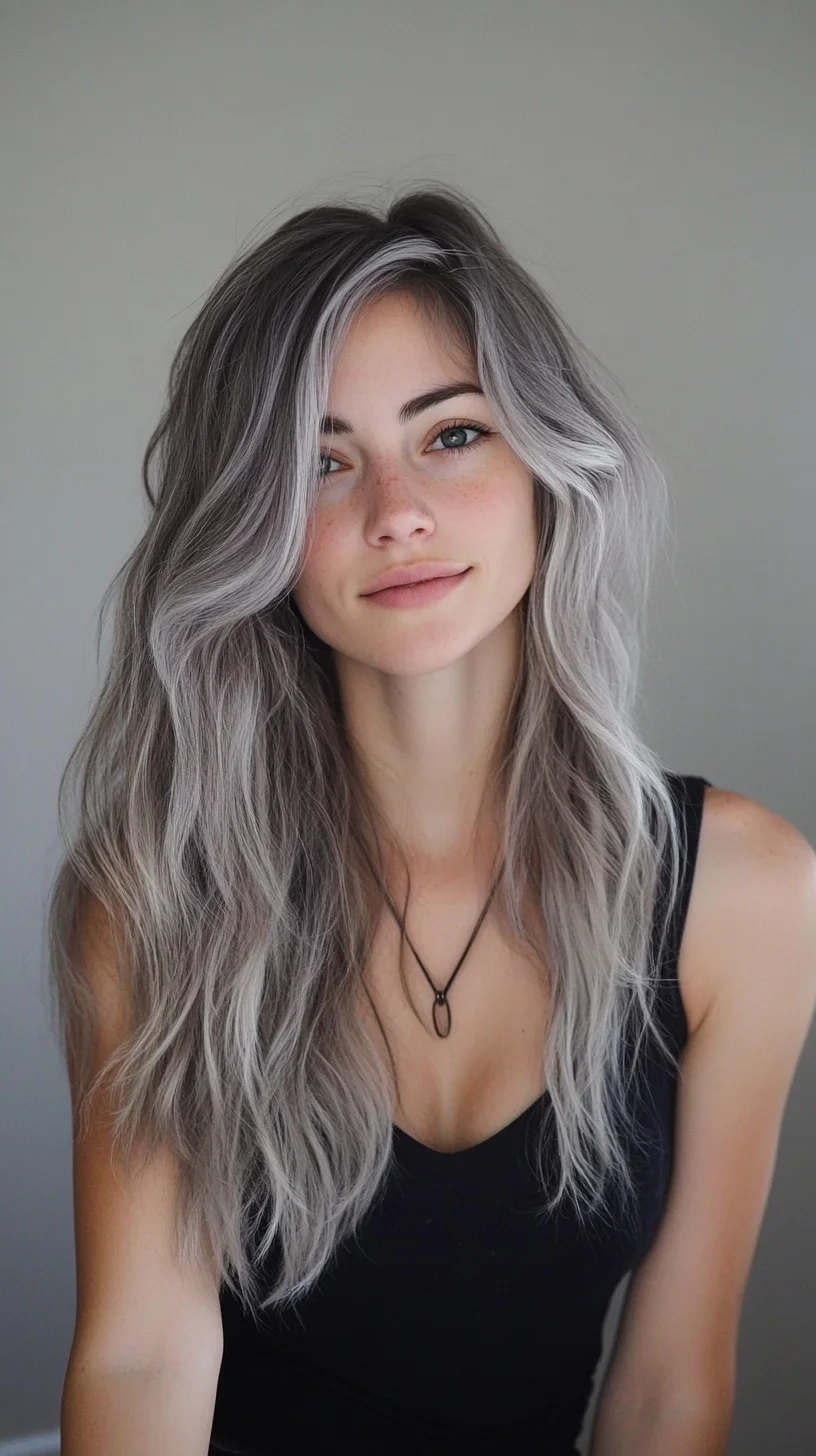 Effortlessly Chic: The Luscious Silver Beach Waves