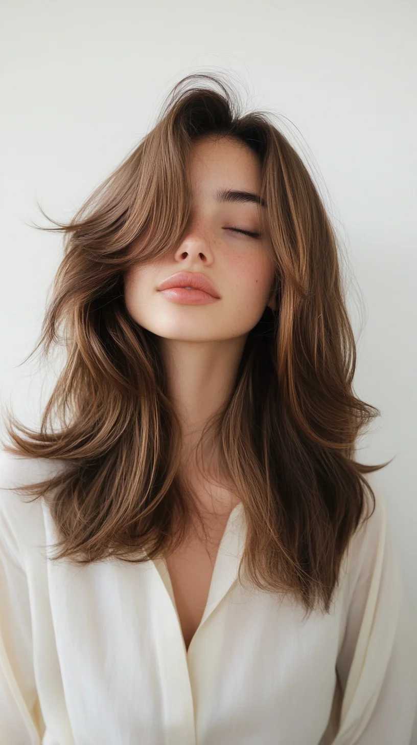 Effortlessly Chic The Lush Layered Hairstyle