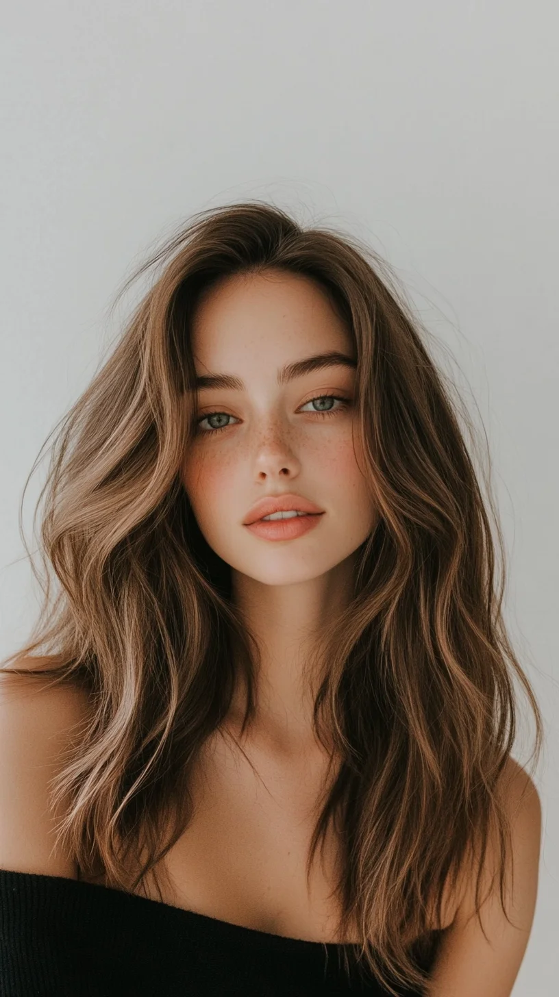 Effortlessly Chic The Lush Loose Waves for Modern Glam