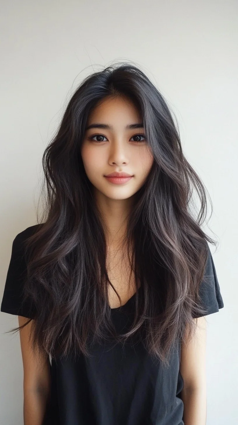 Effortlessly Chic: The Lush, Voluminous Layered Hairstyle